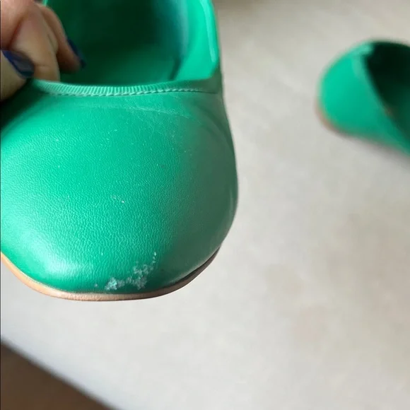 Boden Vibrant Green Women's Flats - Picture 6 of 7